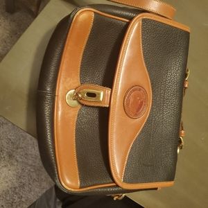 Dooney and Bourke navy messenger bag